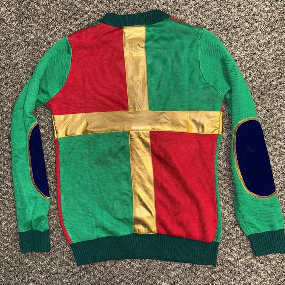 Women’s Tipsy Elves Christmas Gift Sweater - Picture 3 of 13